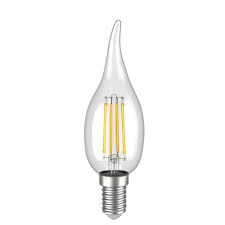 Лампа LED CВ35 свеча на ветру 5Вт 230В 4000К E14 серия 360 ° IEK