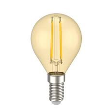Лампа LED G45 шар золото 5Вт 230В 2700К E14 серія 360° IEK